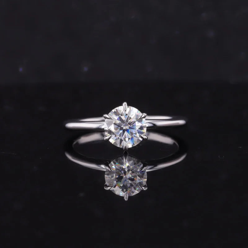 1.0ct Timanttisormus | 10k–18k Täyskultaa (Valko-, Kelta- tai Ruusukulta) | IGI-sertifioitu