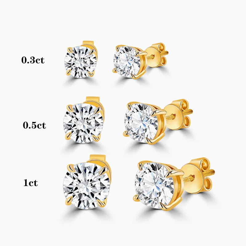 0.3ct IGI timanttikorvakorut 14k valkokultaa – briljanttihionta