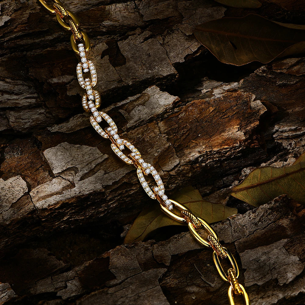 Luxury Gem Moissanite Diamond Bracelet