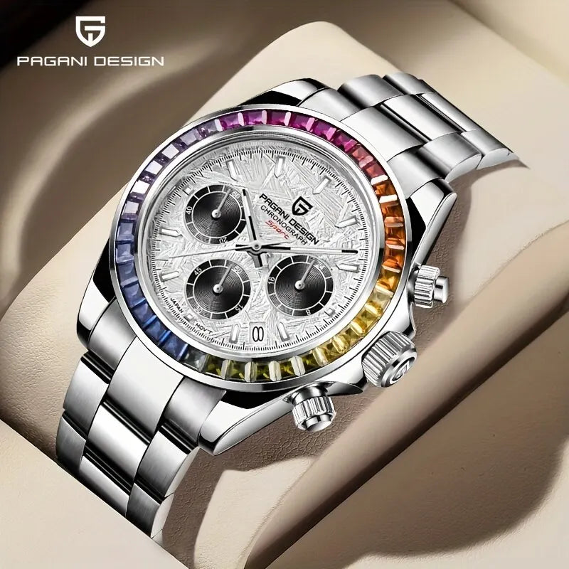 PAGANI DESIGN Men's Watches Luxury Chronograph 40mm