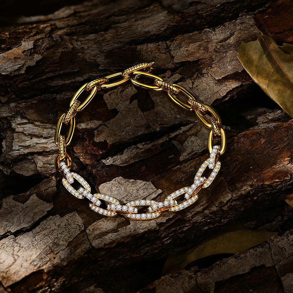 Luxury Gem Moissanite Diamond Bracelet
