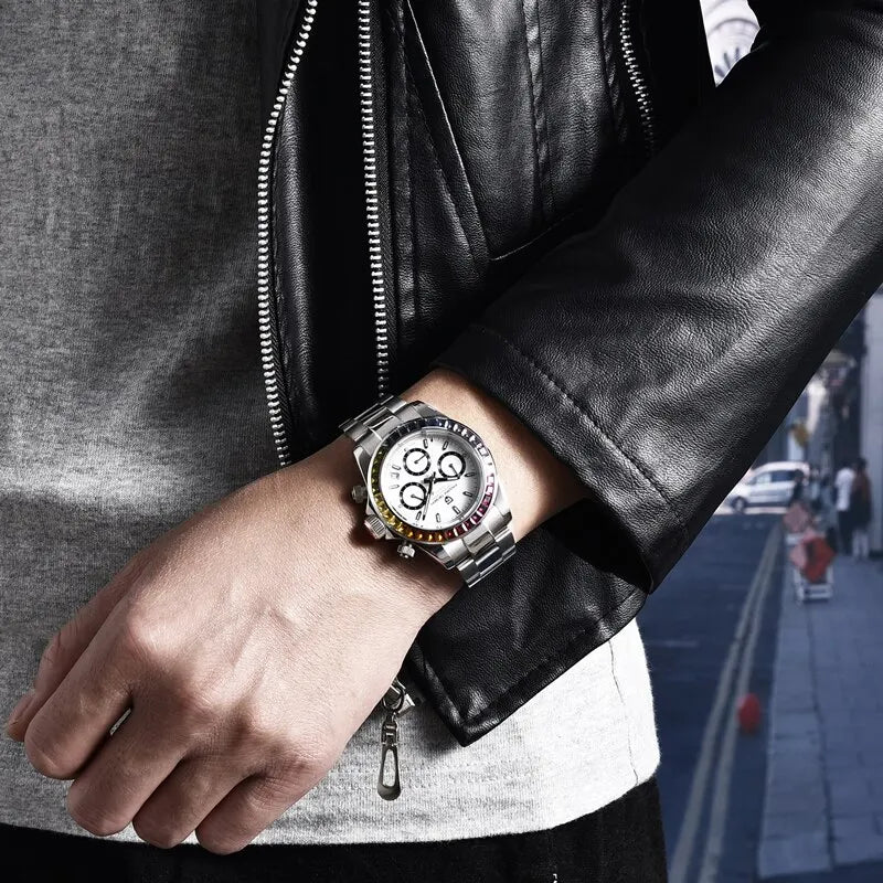 PAGANI DESIGN Men's Watches Luxury Chronograph 40mm